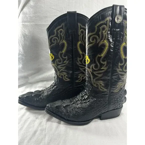 Rogers Western Boots Leather Mexico Men Sz 7 Love my boots ? I had made while in Cozumel ?? : r  main image 4